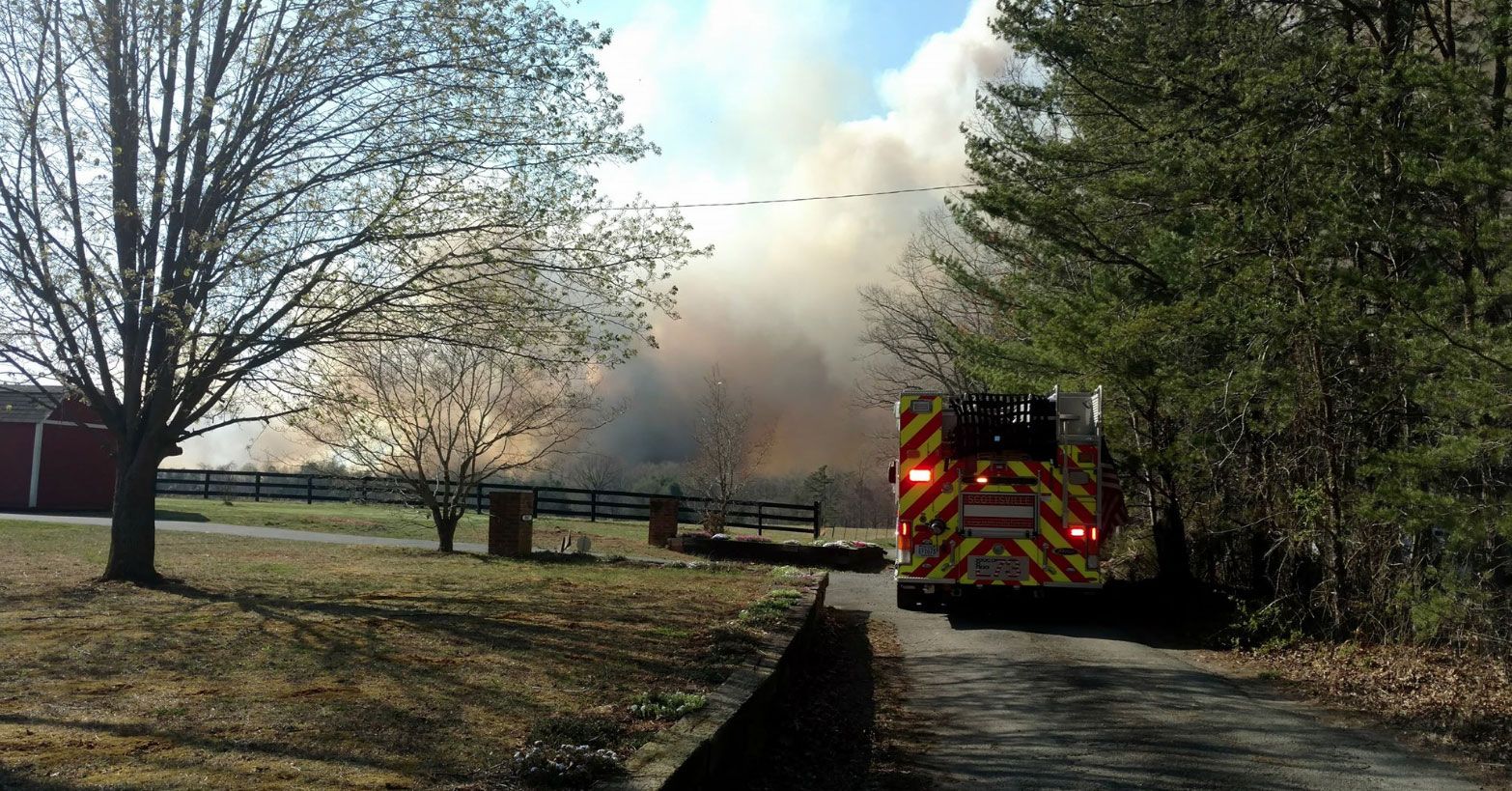 Albemarle County Officials 300 Acre Fire in Albemarle County Co WVIR NBC29 Charlottesville