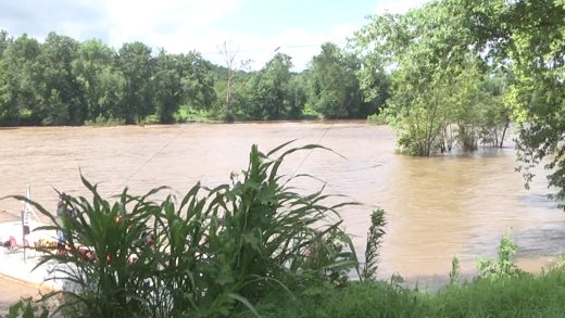 james river water level