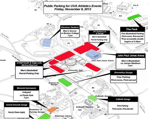 UVA Anticipates Athletic Event-Related Traffic Congestion - NBC29 WVIR