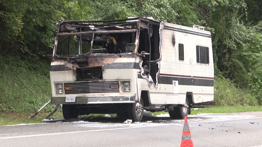 RV fire RV fire