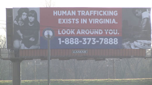 Va Anti Human Trafficking Campaign Using Billboards Signs Wvir Nbc29