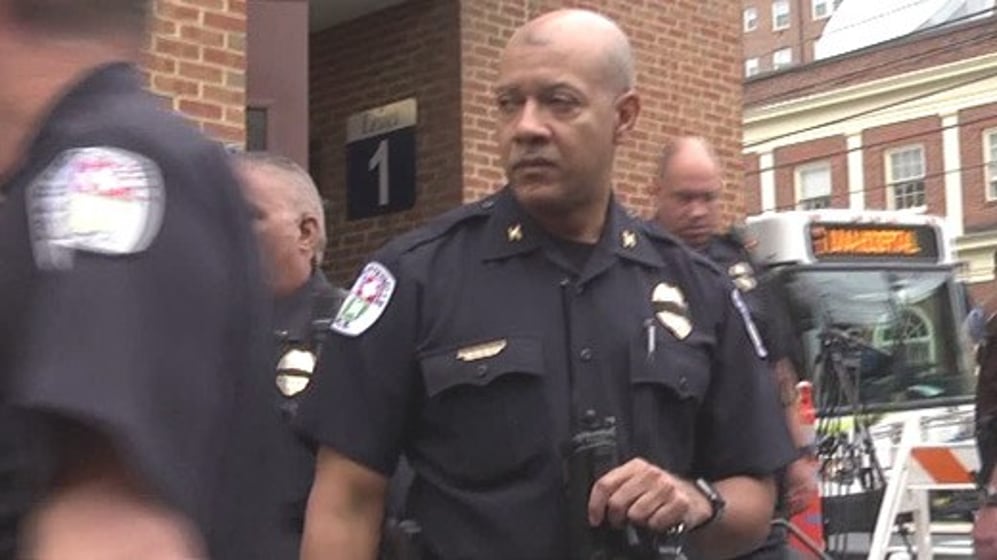 Charlottesville Police Chief Al Thomas (FILE IMAGE)