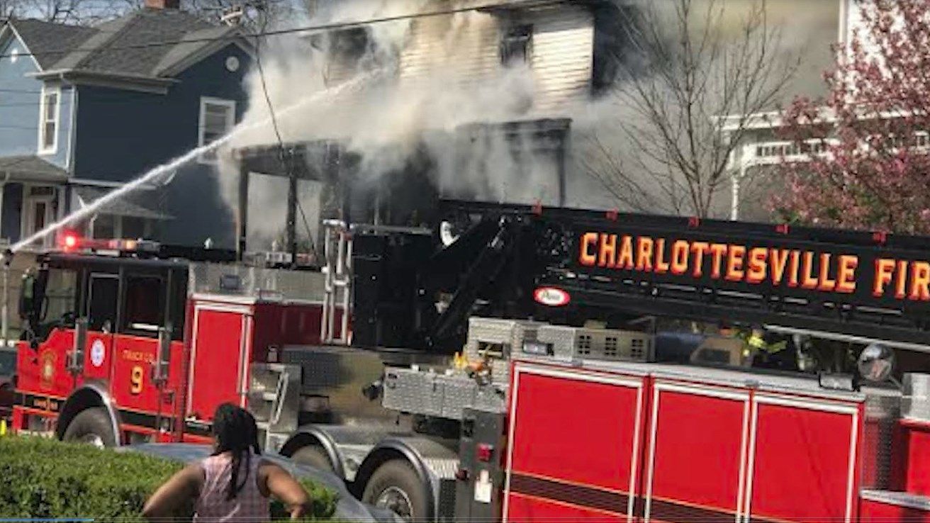 UPDATE House Fire on Anderson St. in Charlottesville Ruled Accident WVIR NBC29