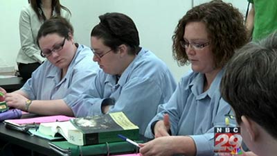 Fluvanna Inmates Hitting the Books Behind Bars - WVIR NBC29 ...