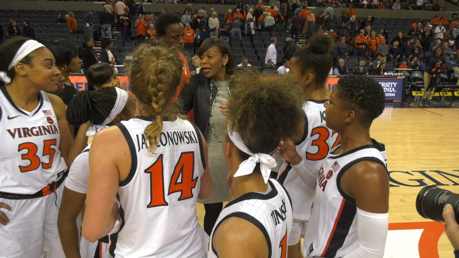 UVA Women's Basketball Beats NC A&T 6757 on Field Trip Day WVIR