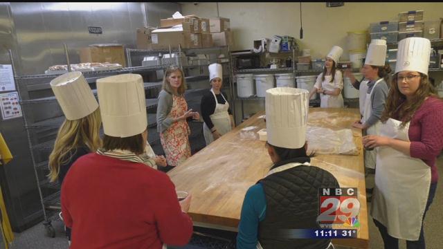 Great Harvest Hosts Break-Making Event
