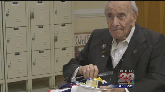 Charlottesville Veteran Celebrates 100th Birthday