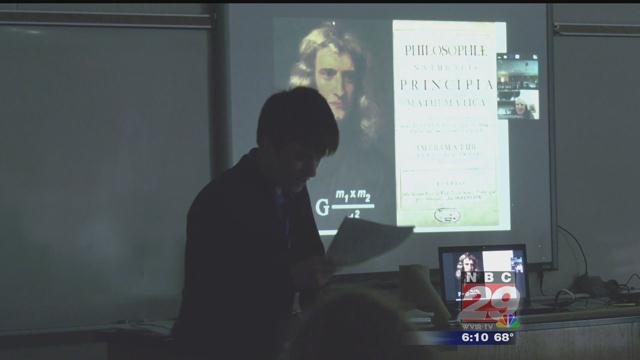Albemarle High School Space Club Holds Video Conference with MIT Professor