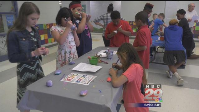 Louisa County Elementary School Hosts 2nd Annual Kindness Rocks Day