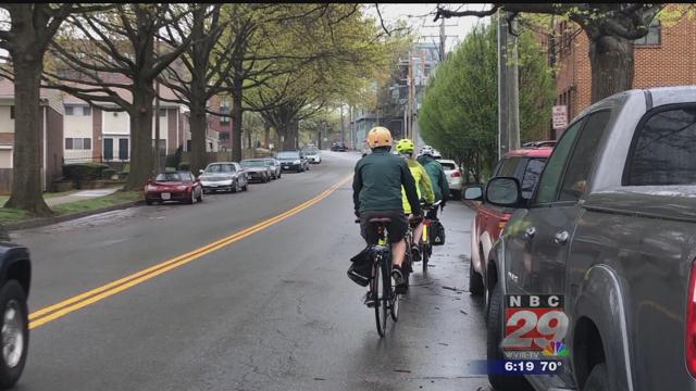 Group Cycles Around Charlottesville to See Various Murals