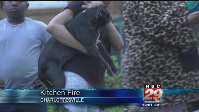 Updated: Charlottesville Family, Pet Safe After Kitchen Fire