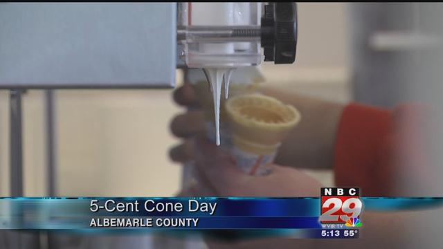 Kohr Brothers Celebrates 5-Cent Cone Day