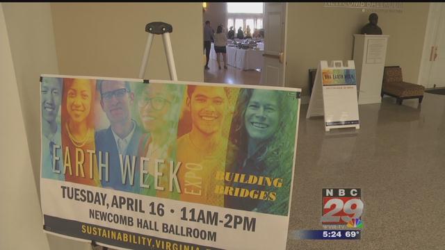 UVA Students Take Part in Earth Week Expo