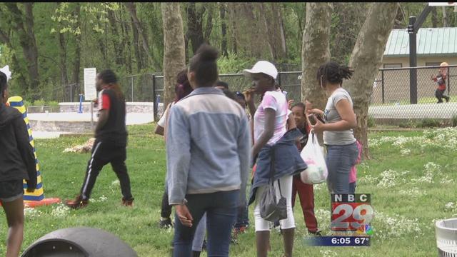 Charlottesville Families Gather Together for Unity in the Community Easter Egg Hunt