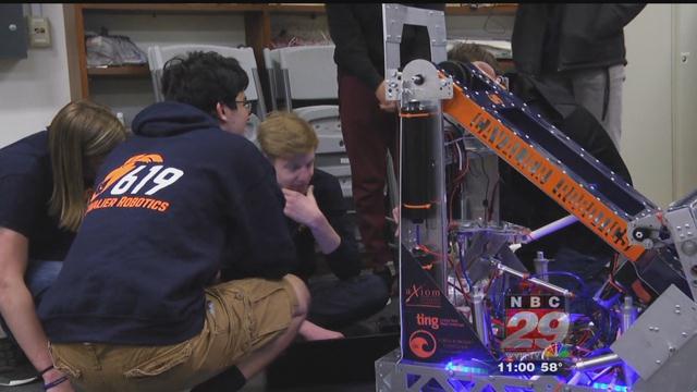 Cavalier Robotics to Compete in World Robotics Competition, Team 619