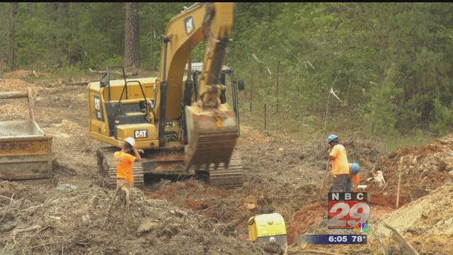 Fluvanna County Breaks Ground on Waterline Project