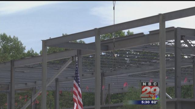 The Center at Belvedere Celebrates Milestone as it Nears Completion