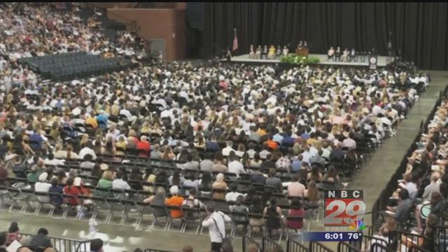 Pharrell Williams Provides Words of Well Wishes as UVA Students Graduate