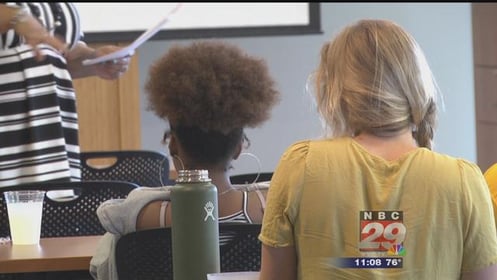 'GET BUSY 247' Teaches Charlottesville Area Teenagers About Safe Sex & Puberty