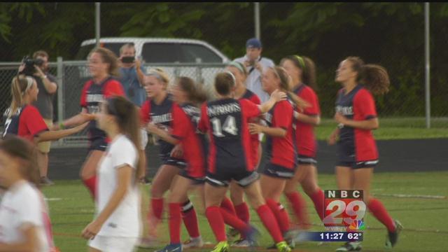 Albemarle HS Girls Soccer Beats Briar Woods 3-2