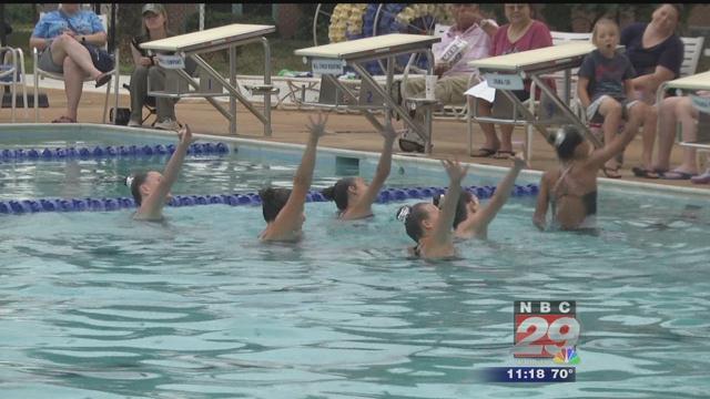 Charlottesville Junior Olympic Competitors Show Off Their Skills in the Pool