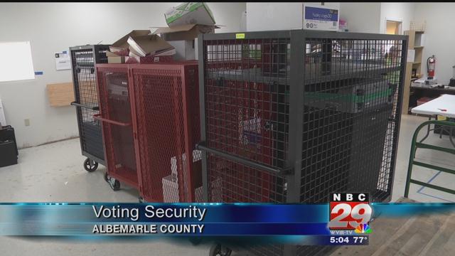 Albemarle County Voting Officials Prepare for Polls to Open on Tuesday