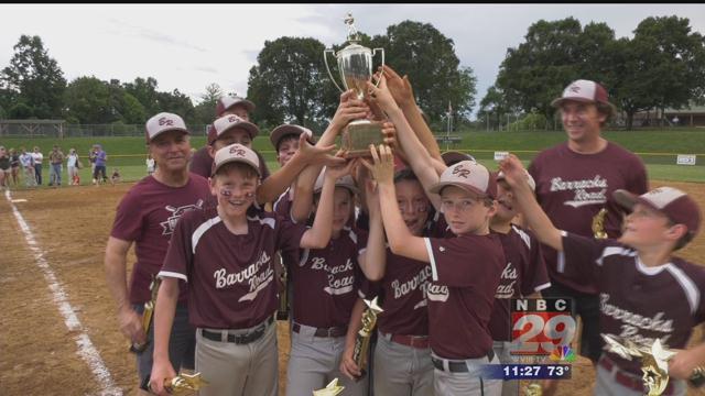 Barracks Road Little League Wins City Championship