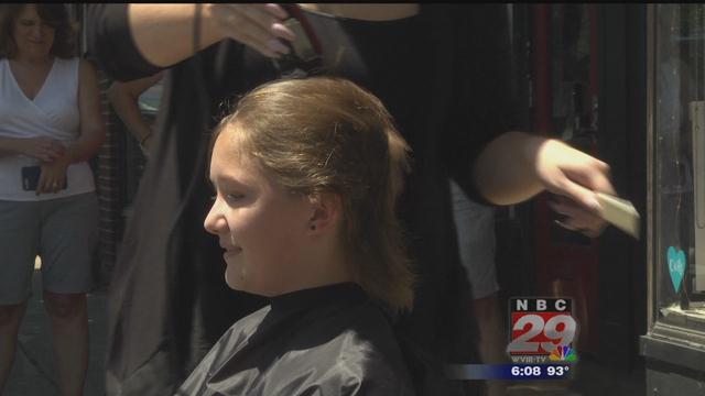 Mangione's on Main in C'Ville Hosts Head-Shaving Event for St. Baldrick's Foundation