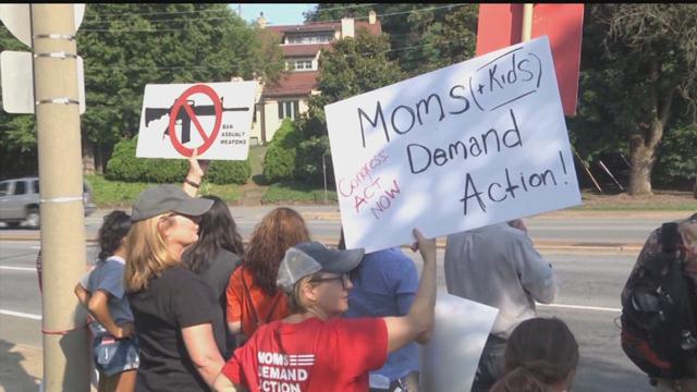 C'Ville Chapter of Moms Demand Action for Gun Sense Organize Protest