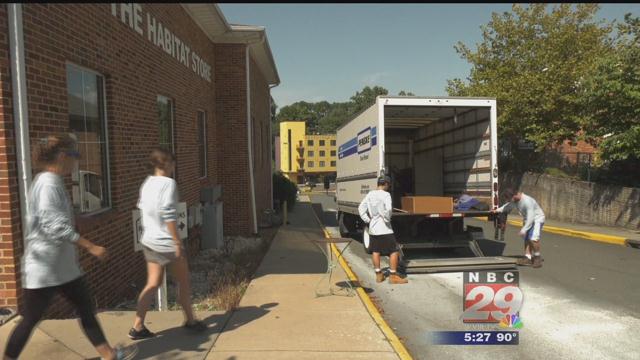 Christ Episcopal Church Youth Lead Furniture Drive to Support Habitat for Humanity