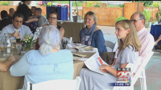 Unity Days: Area People Gather at IX Art Park for Community Table Meal