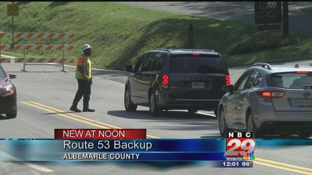 Traffic Back Open on Rt. 53 in Albemarle Co. After Delay