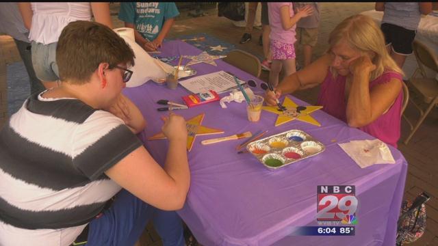 Interactive Art Helps People Heal on the Downtown Mall During Unity Days