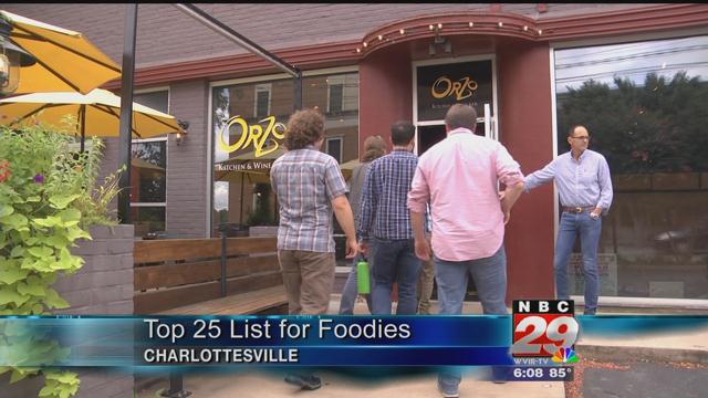 OpenTable Ranks Charlottesville in '25 Best College Towns for Foodies'
