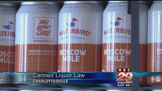 Change to State Law Allows Virginia Distilleries to Sell Canned Cocktails