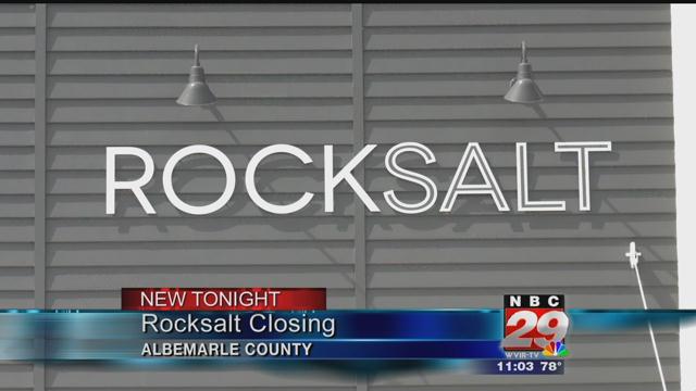 Rocksalt Charlottesville to Close its Doors After 5 Years of Business