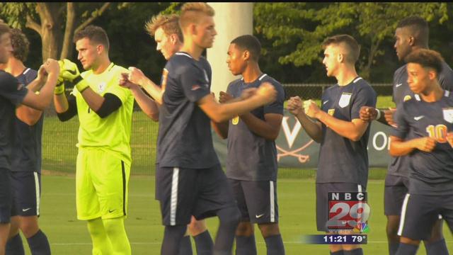 #12 UVa Men's Soccer plays Siena to 1-1 Draw