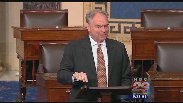 Va. Senator Tim Kaine Mystified by President Trump’s Plan to Host Taliban Members at Camp David