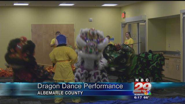 Laughing Dragon Kung Fu Performs Traditional Chinese Dragon Dance at Northside Library