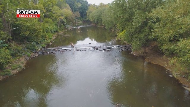 NBC29 Skycam: Darden Towe Park