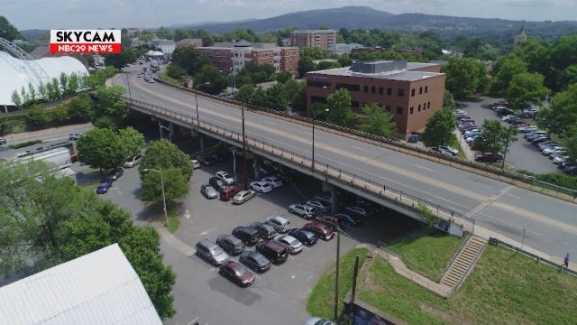 NBC29 Skycam: Belmont Bridge Charlottesville Summer 2019