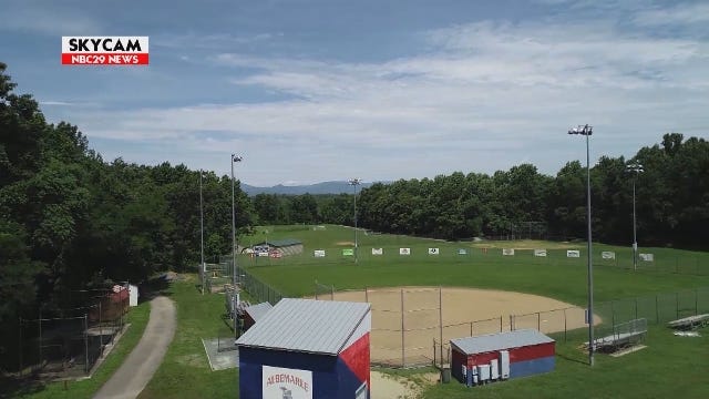 NBC29 Skycam: Albemarle High School Sports Fields
