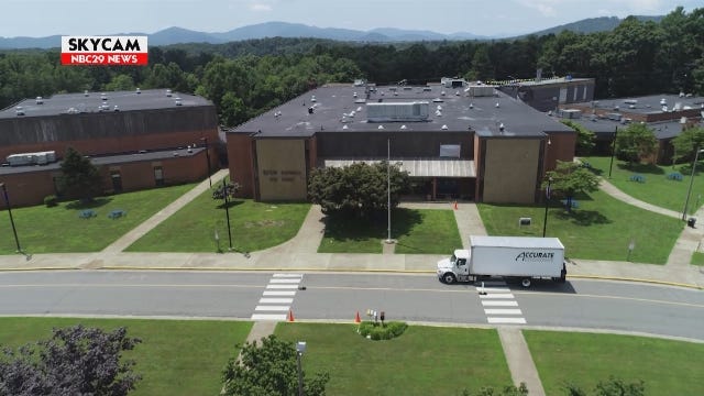 NBC29 Skycam: Crozet Elementary & Housing - July 15, 2019