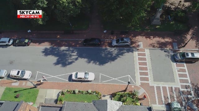 NBC29 Skycam: Court Square Parking