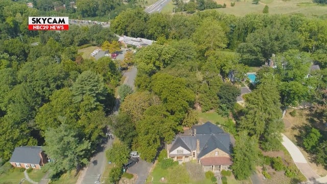 NBC29 Skycam: MACAA Stone House at 1021 Park Street