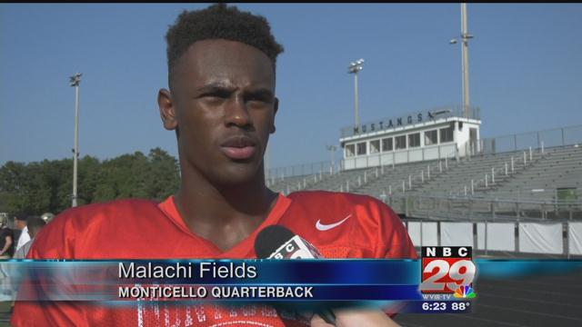 Monticello's Malachi Fields Named Falcon Club Player of the Week
