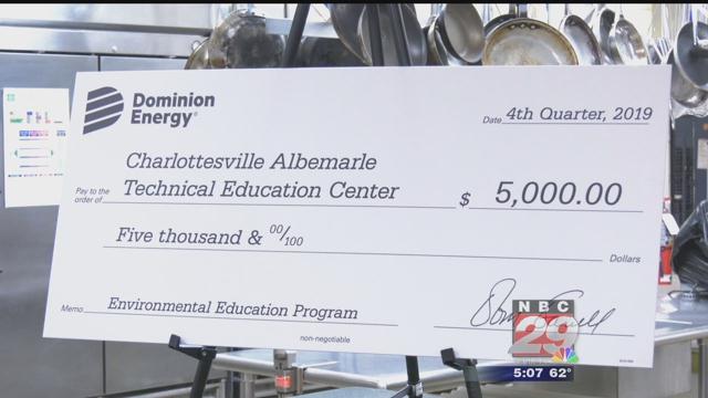 CATEC Receives $5,000 Grant from Dominion Energy