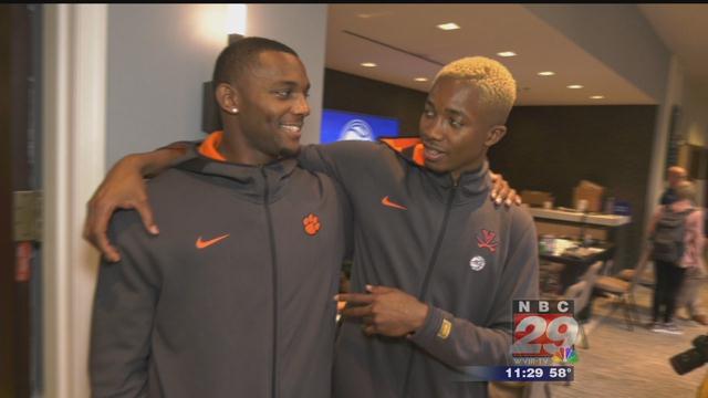 Former Blue Ridge Teammates Connect at ACC Media Days