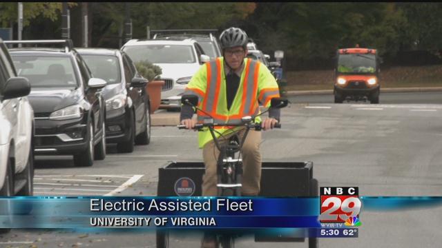 Pilot Program at UVA Uses Electric Bikes to Cut Carbon Emissions