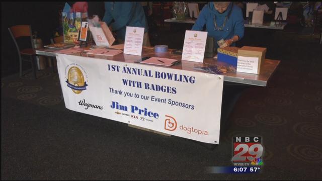 Albemarle County Police Department Hosts 'Bowling with Badges' Event